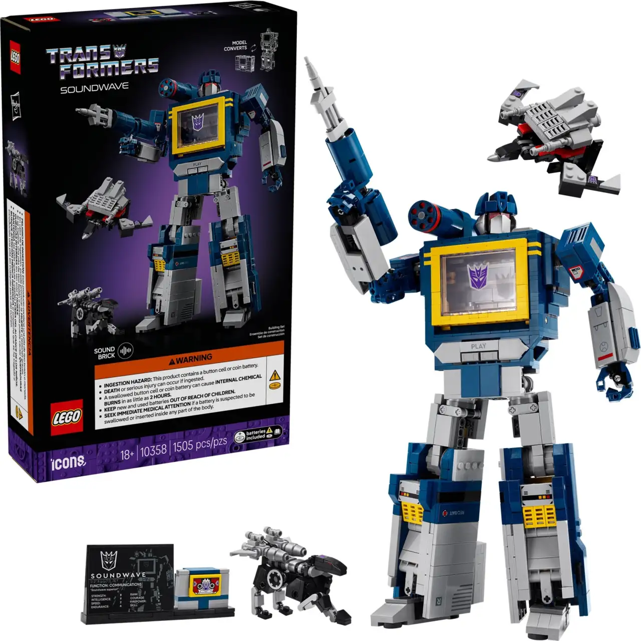 10358 - Transformers: Soundwave