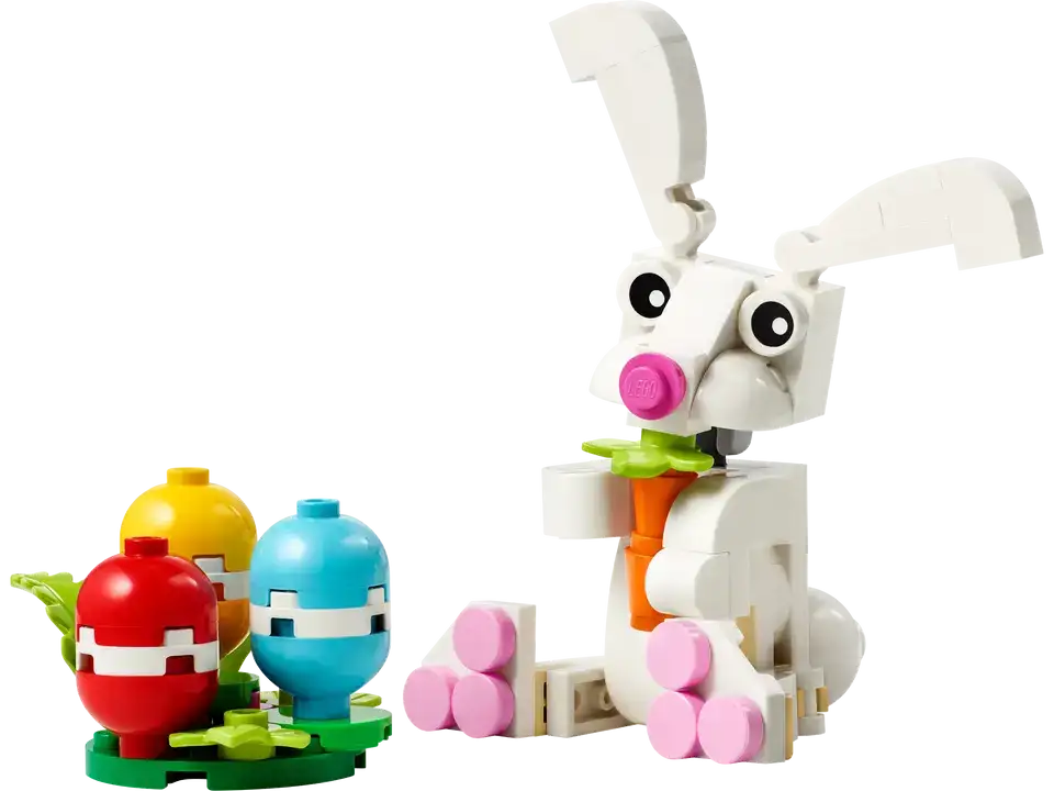 30668 - Easter Bunny with Colourful Eggs