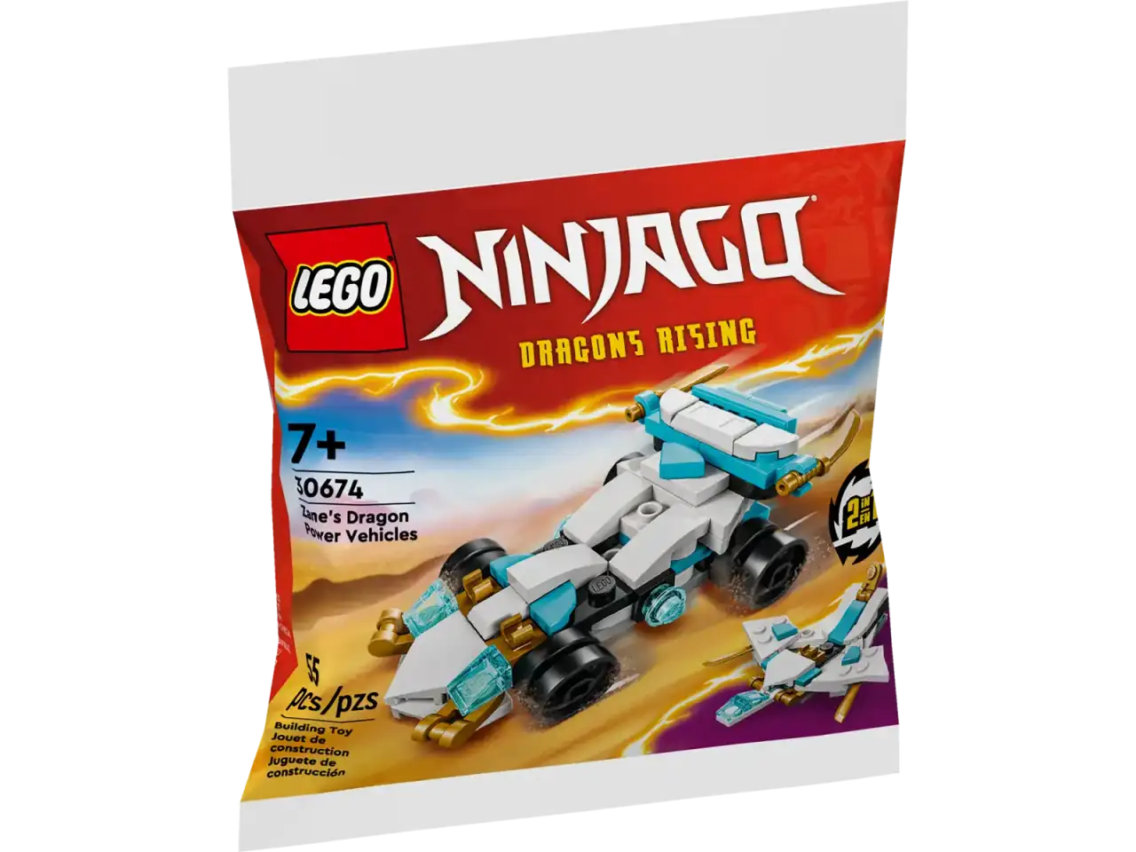 30674 - Zane's Dragon Power Vehicles