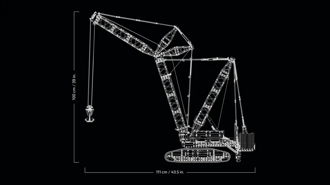 42146 - Liebherr Crawler Crane LR 13000