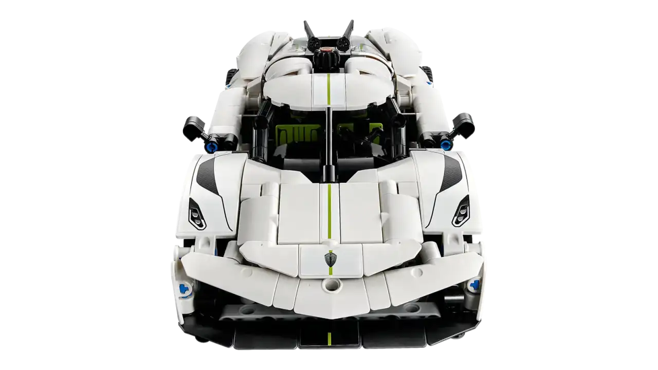 42184 - Koenigsegg Jesko Absolut White Hypercar