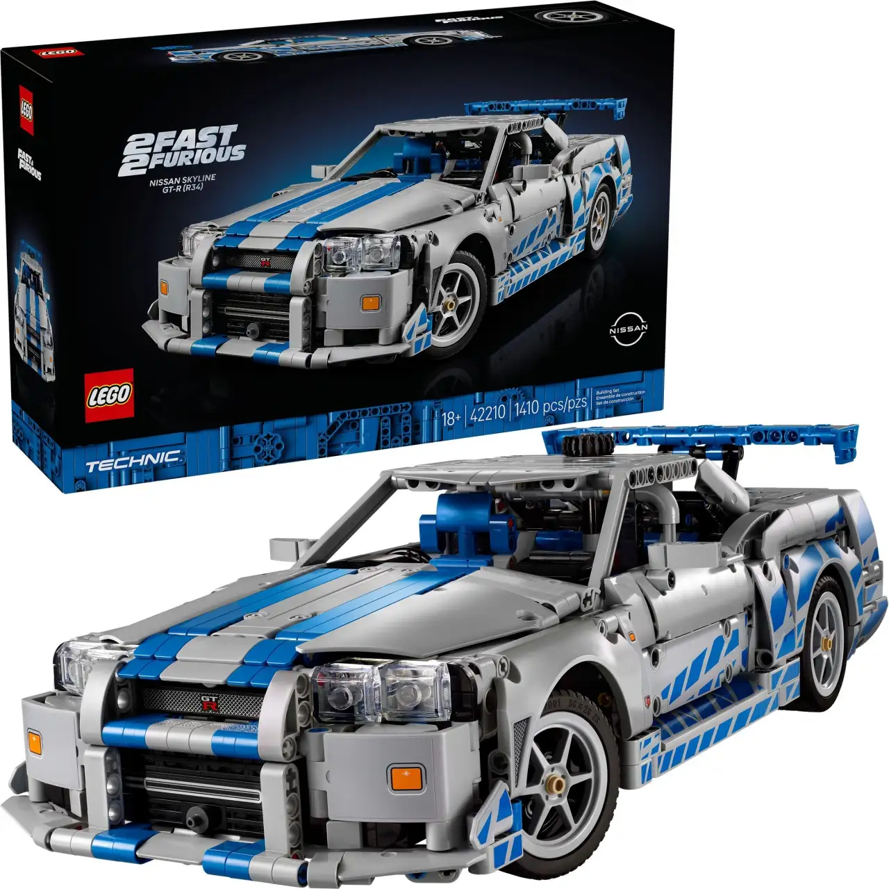 42210 - 2 Fast 2 Furious Nissan Skyline GT-R (R34) Car