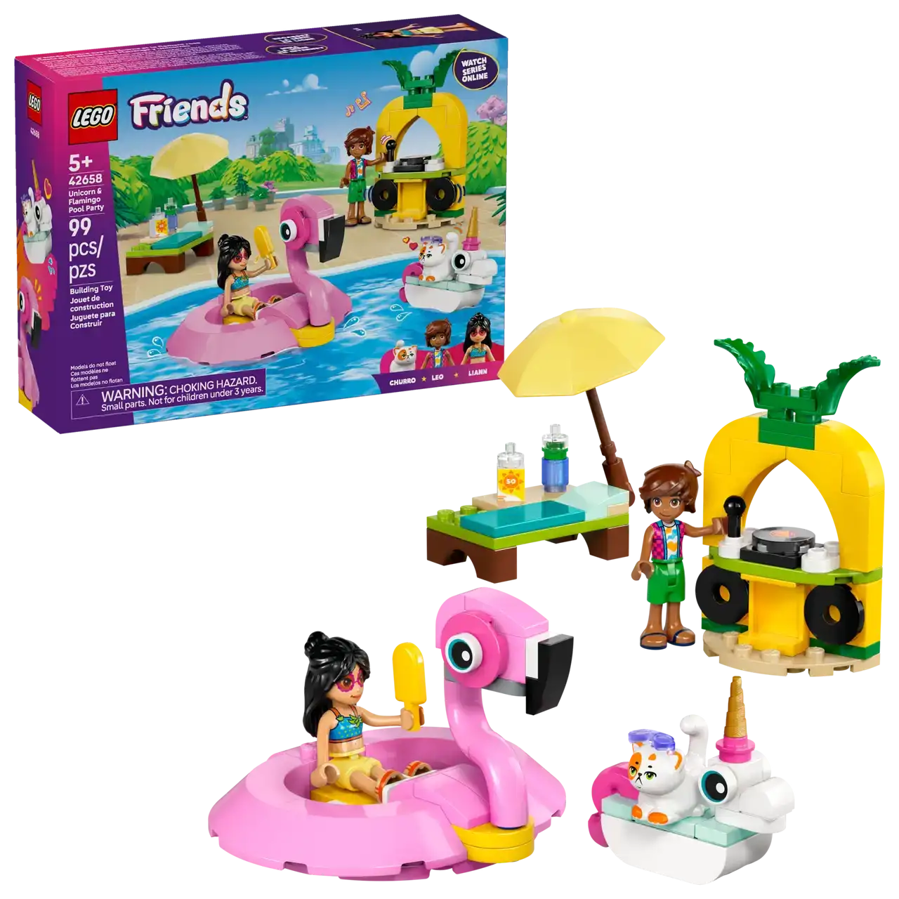 42658 - Unicorn & Flamingo Pool Party