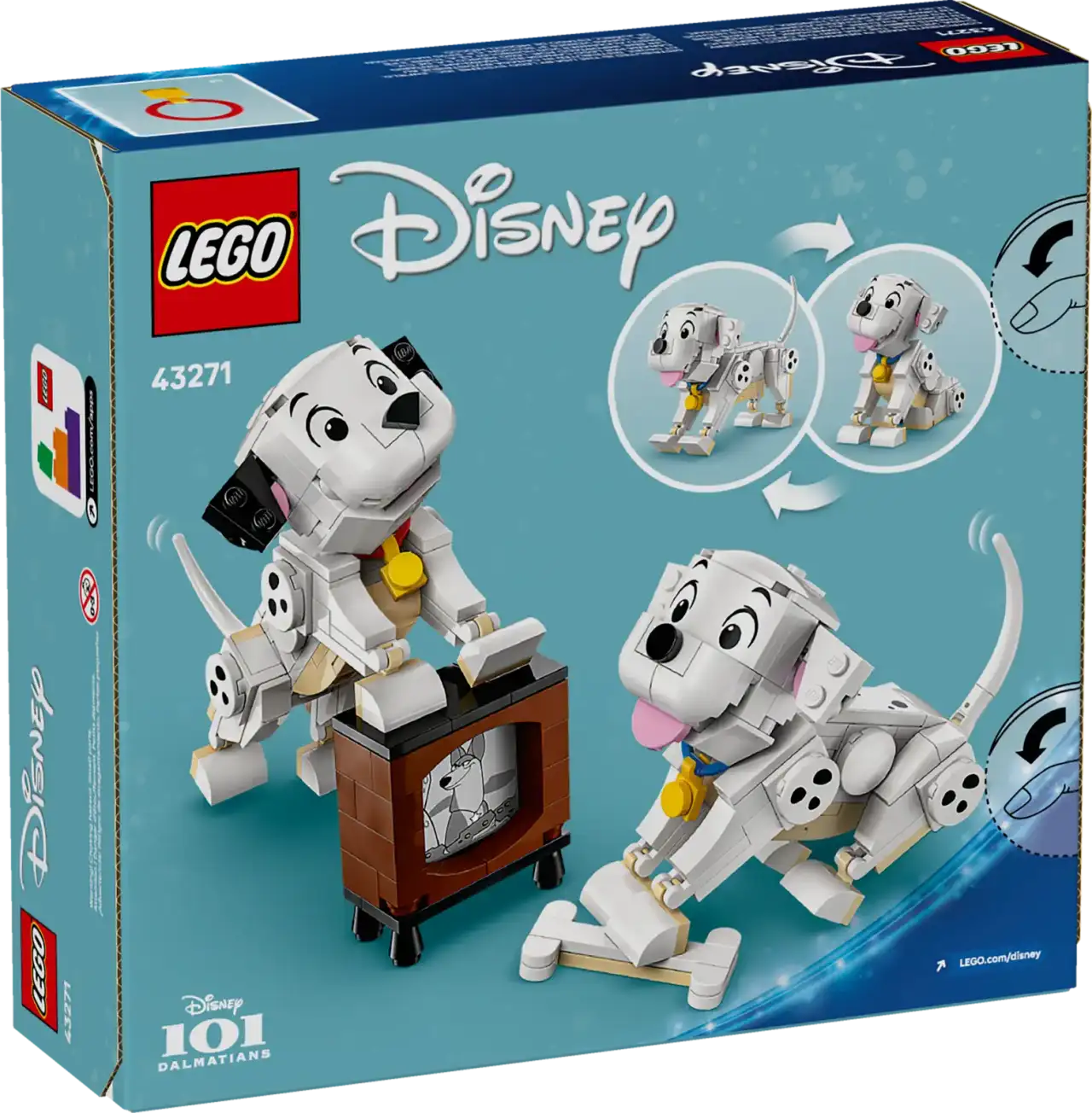 43271 - Lucky & Penny 101 Dalmatians Puppies