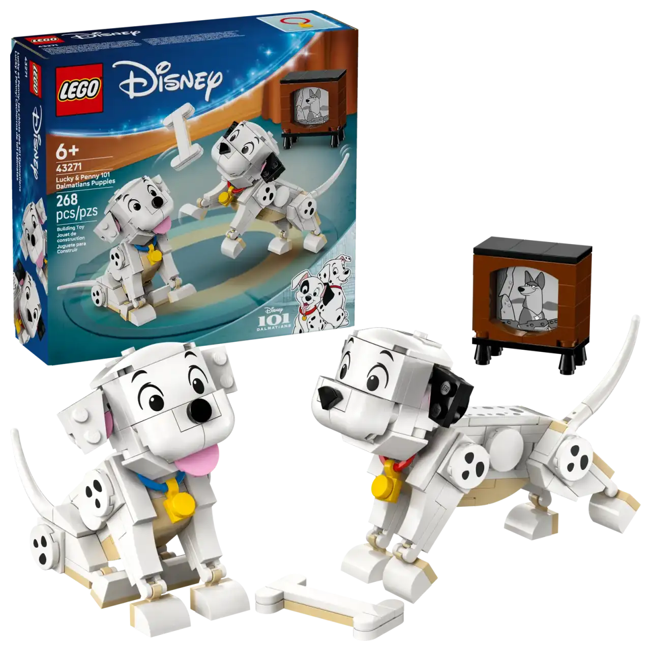 43271 - Lucky & Penny 101 Dalmatians Puppies