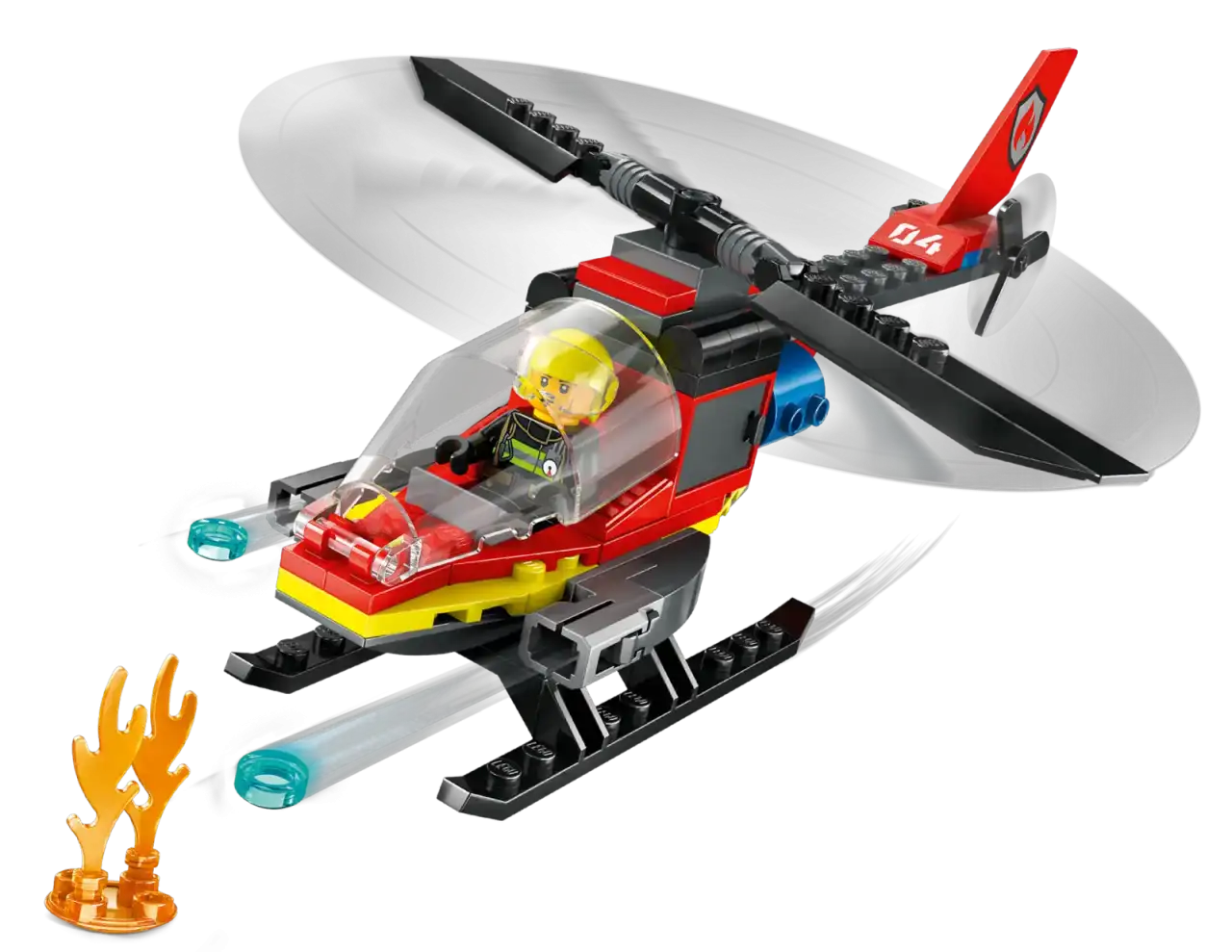 60411 - Fire Rescue Helicopter