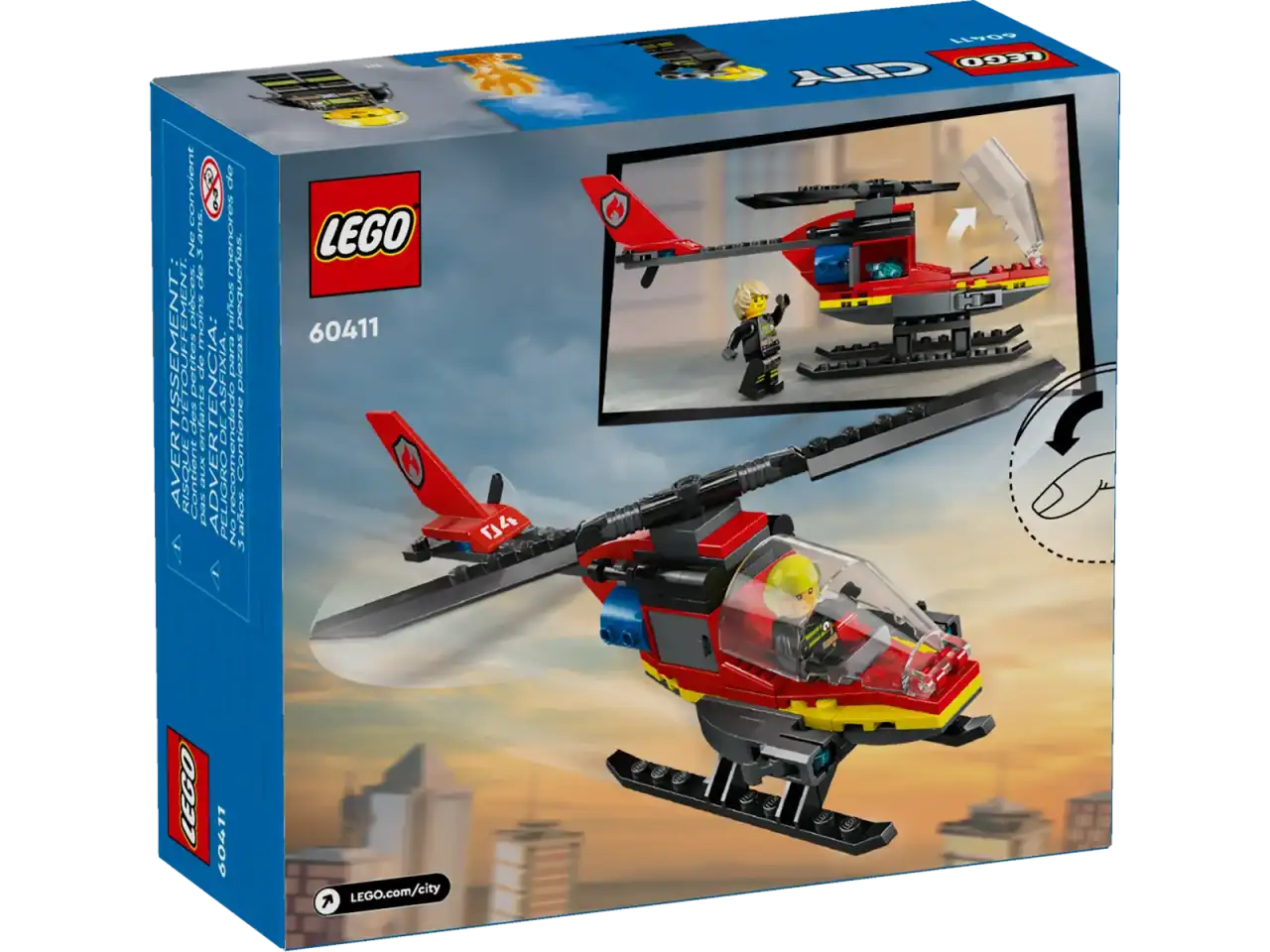 60411 - Fire Rescue Helicopter