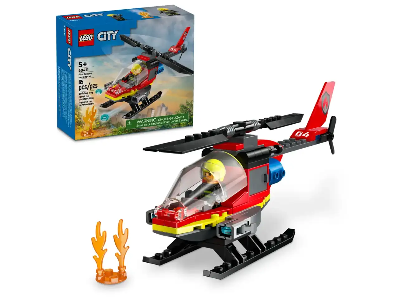 60411 - Fire Rescue Helicopter