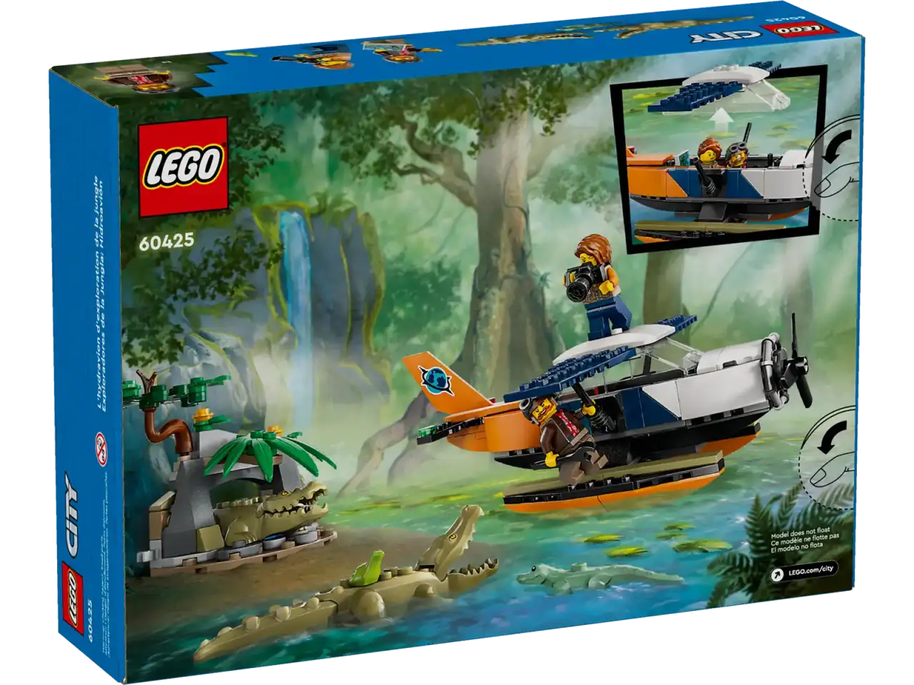 60425 - Jungle Explorer Water Plane