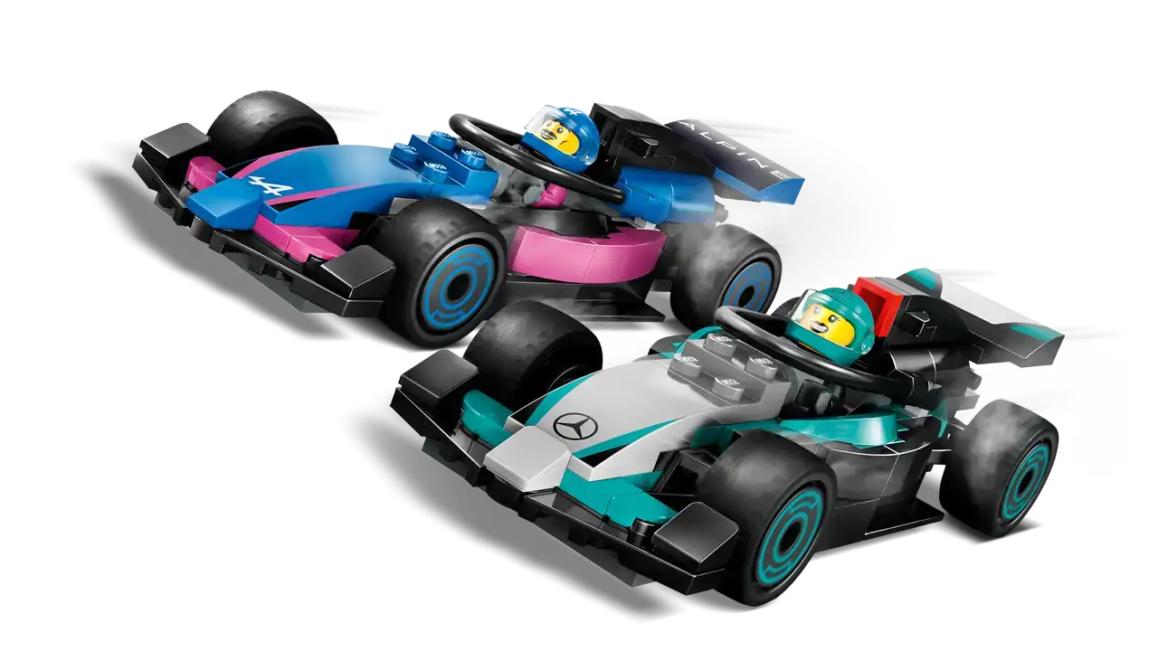 60444 - F1 Garage & Mercedes-AMG & Alpine Cars