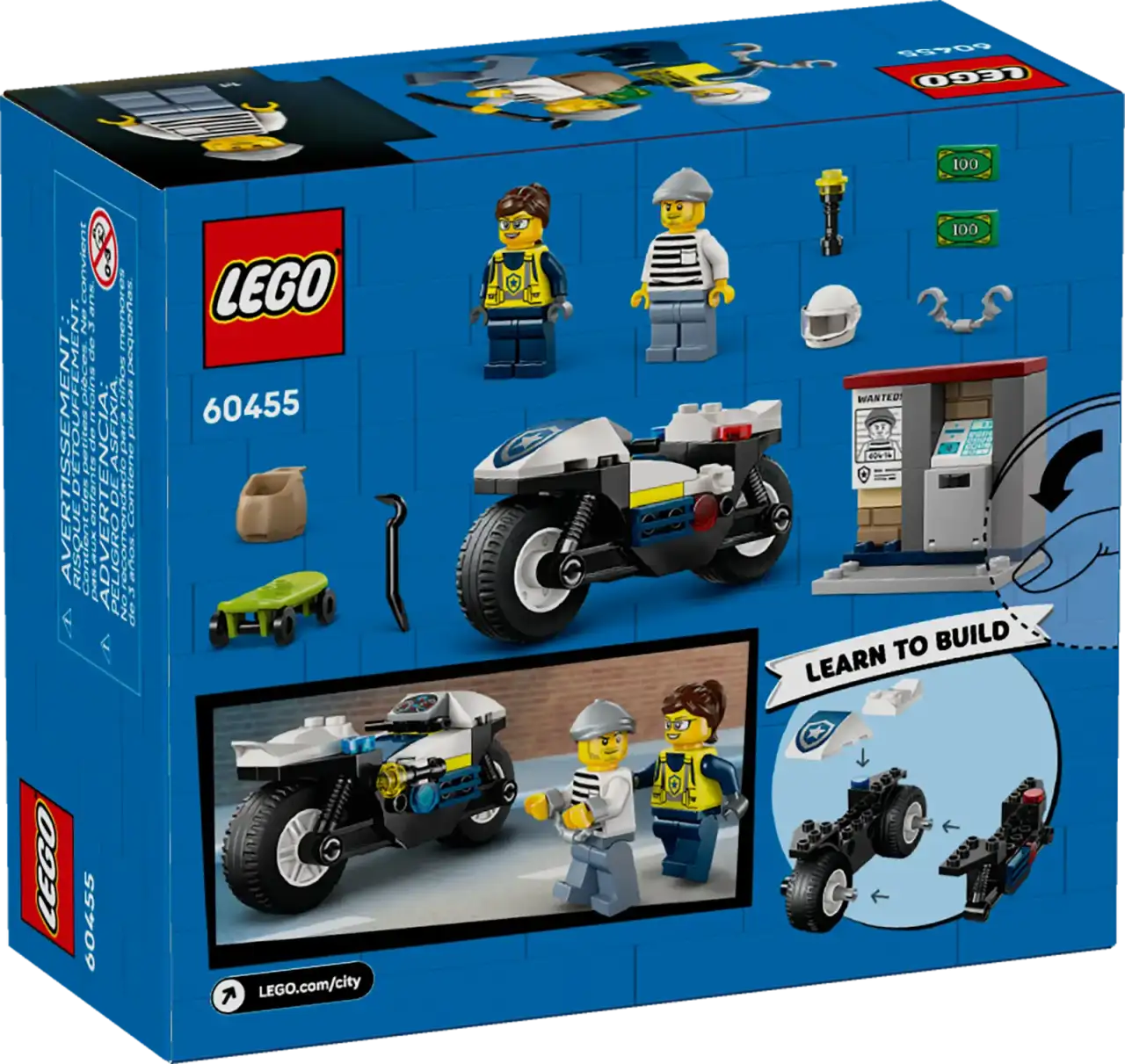 60455 - Police Motorcycle
