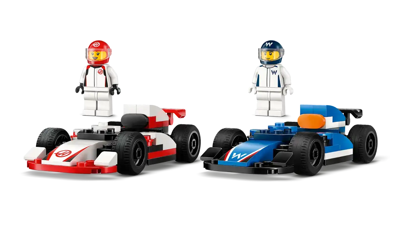 60464 - F1 Williams Racing &amp; Haas F1 Race Cars