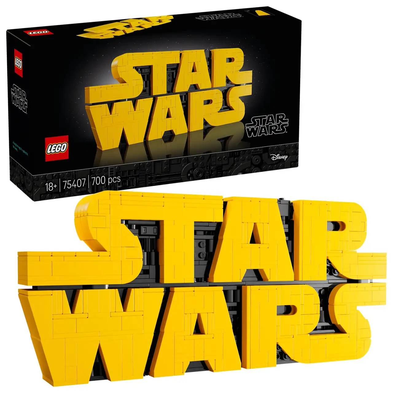 75407 - Brick-Built Star Wars Logo