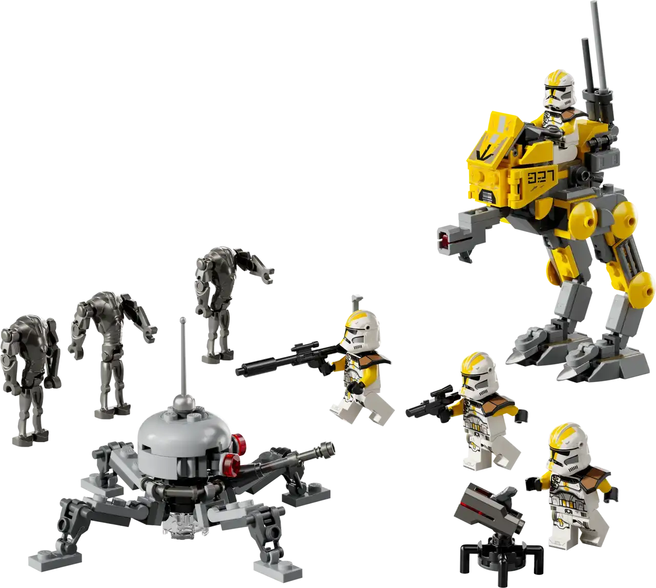 75431 - 327th Star Corps Clone Troopers Battle Pack