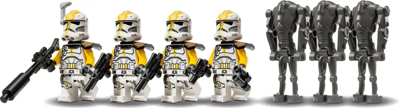 75431 - 327th Star Corps Clone Troopers Battle Pack