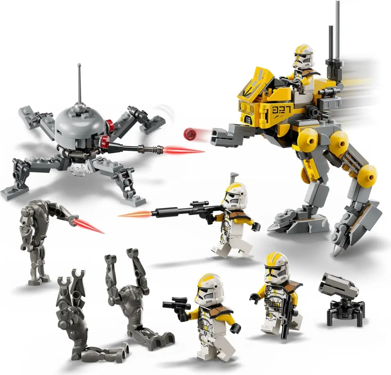 75431 - 327th Star Corps Clone Troopers Battle Pack