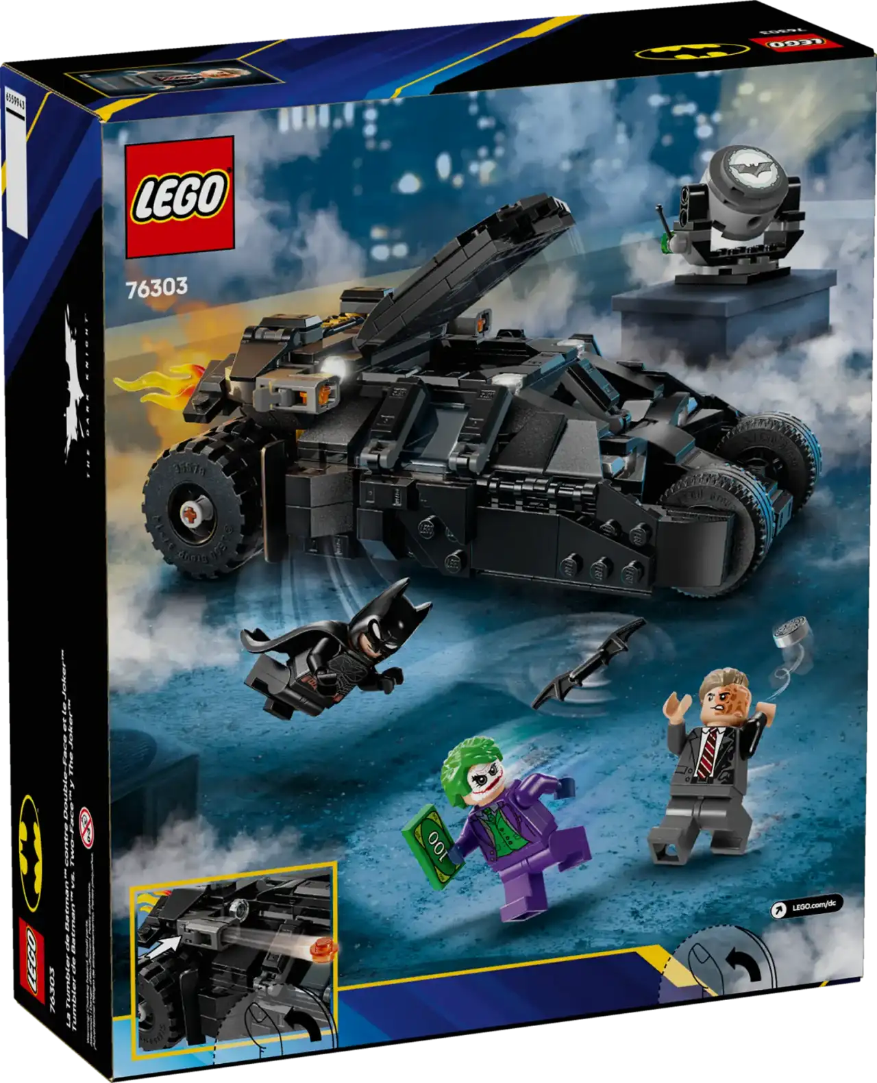 76303 - Batman Tumbler vs. Two-Face &amp; The Joker