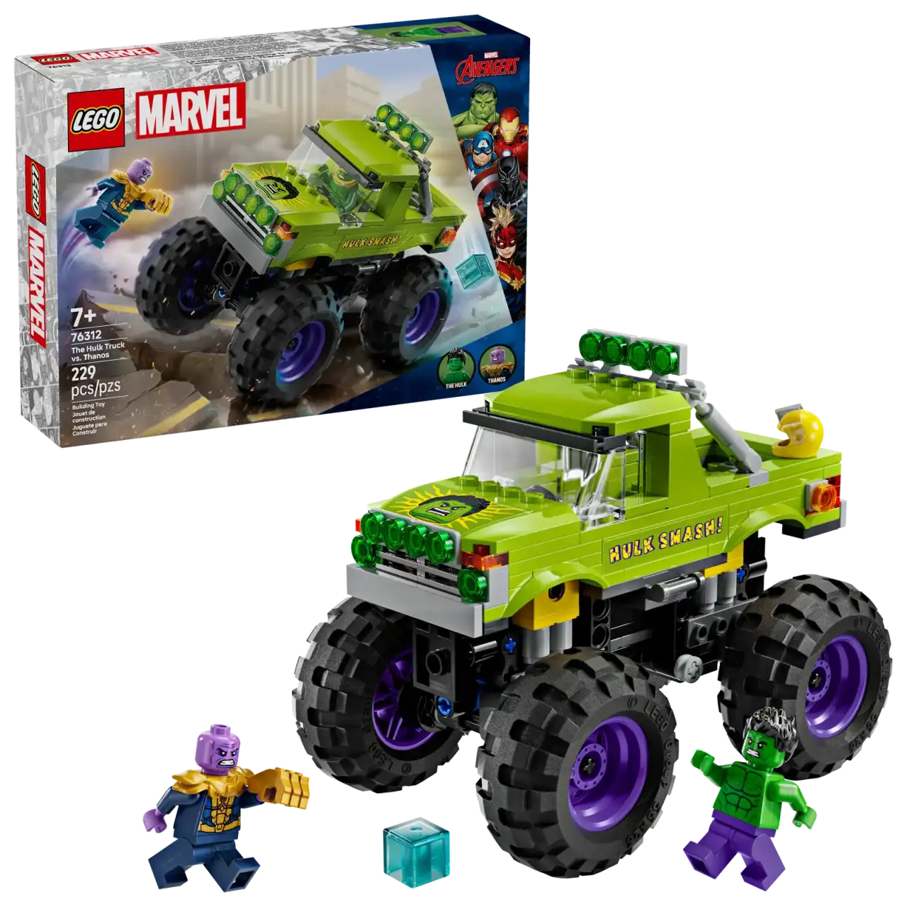 76312 - The Hulk Truck vs. Thanos
