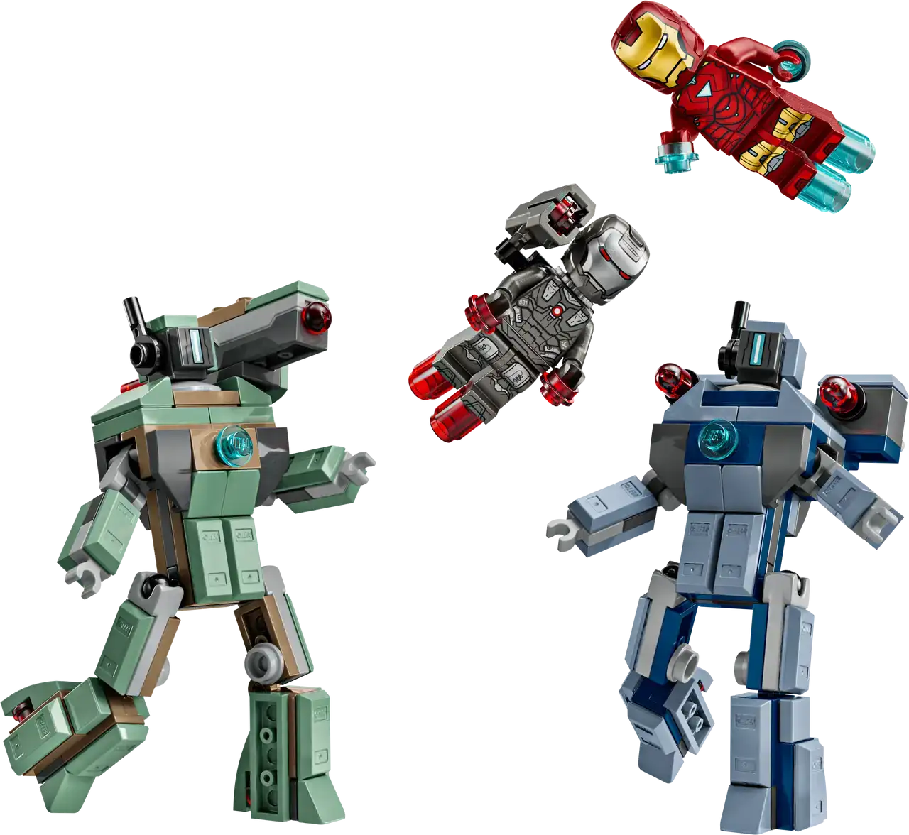 76320 - Iron Man &amp; War Machine vs. Hammer Drones