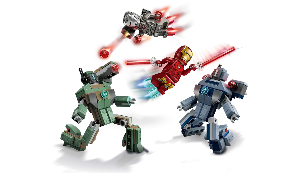 76320 - Iron Man & War Machine vs. Hammer Drones