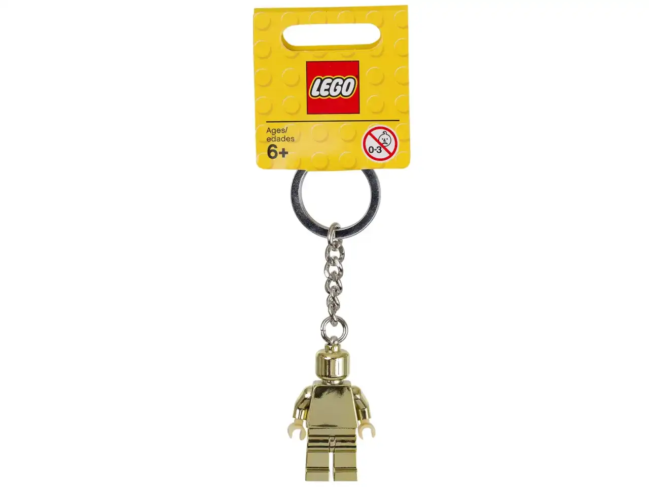 850807 - Gold Minifigure Key Chain