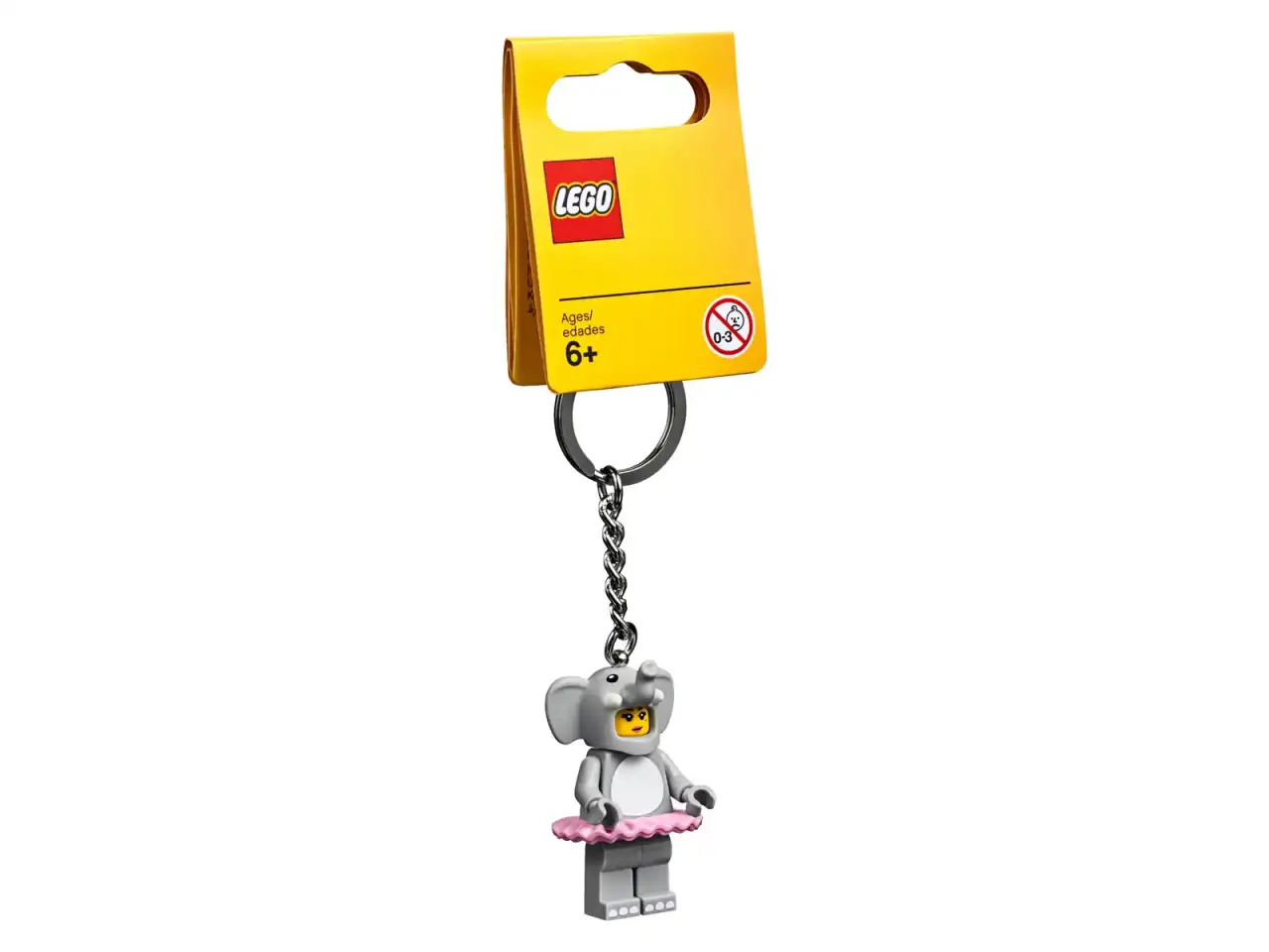 853905 - Elephant Girl Key Chain