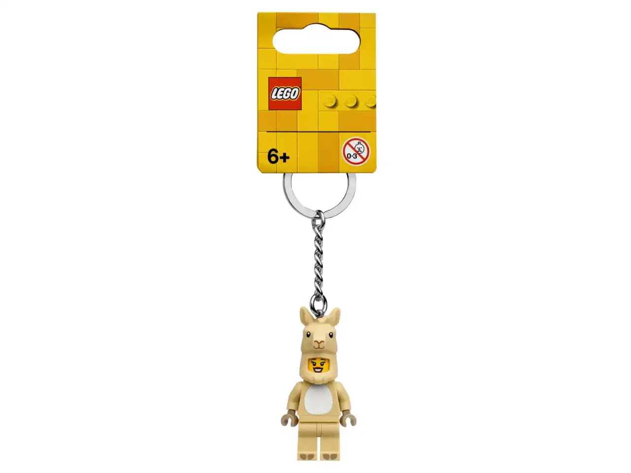 854081 - Llama Girl Key Chain