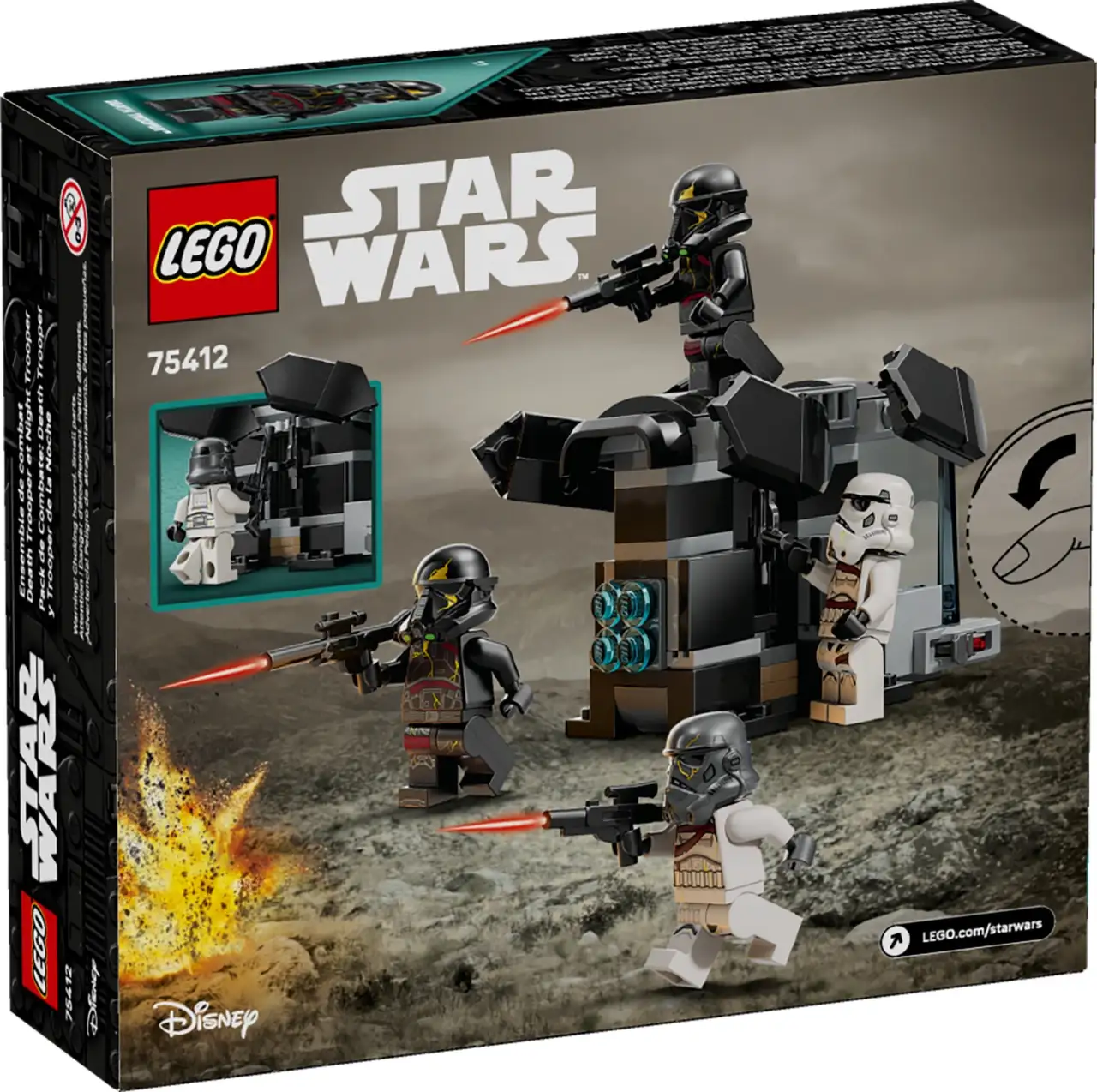 75412 - Death Trooper & Night Trooper Battle Pack