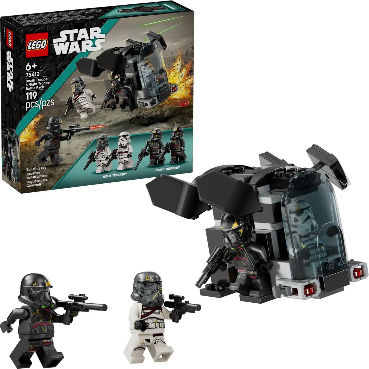 75412 - Death Trooper & Night Trooper Battle Pack