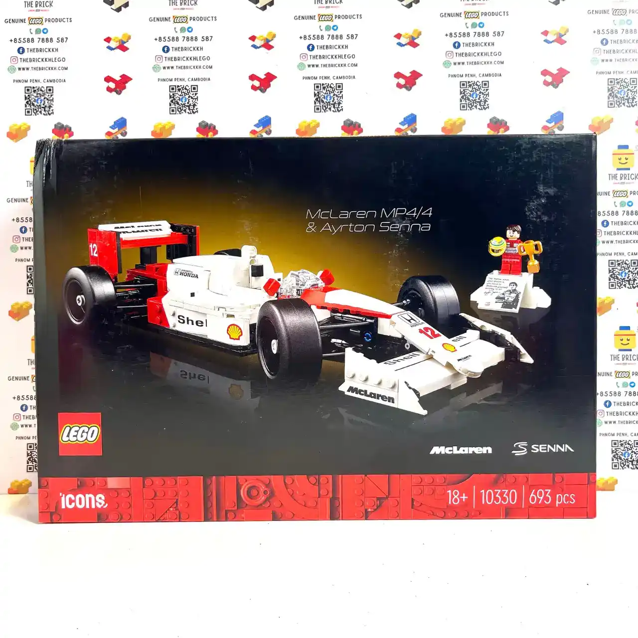 10330 - McLaren MP4/4 &amp; Ayrton Senna