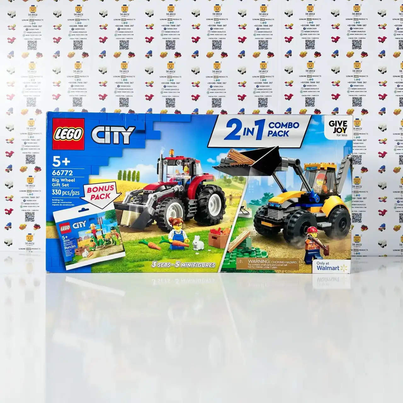 66772 - Big Wheel Gift Set - Thebrickkhlego