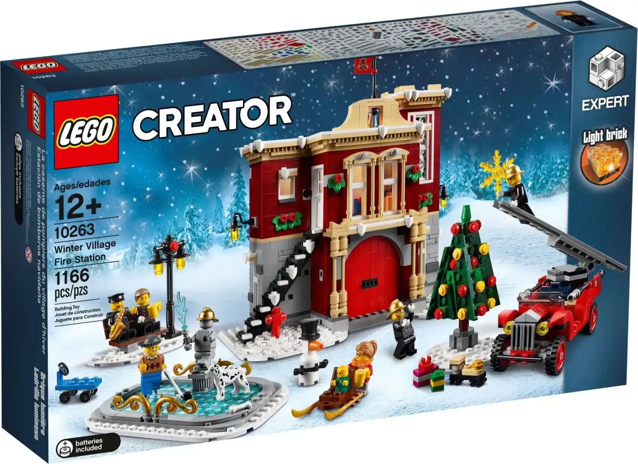 10263 - Winter Village Fire Station