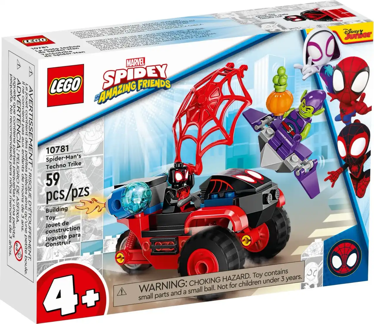 10781 - Spider-Man's Techno Trike