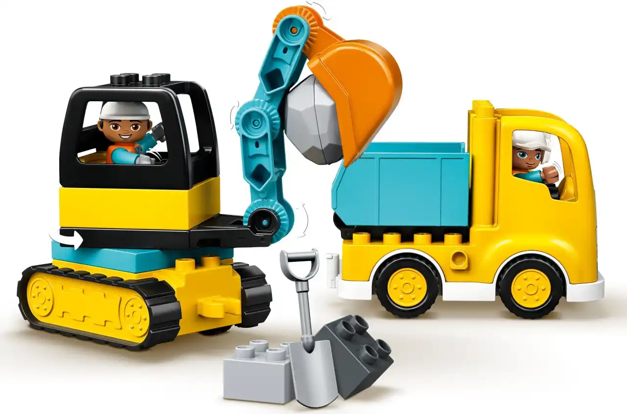 10931 - Truck &amp; Tracked Excavator