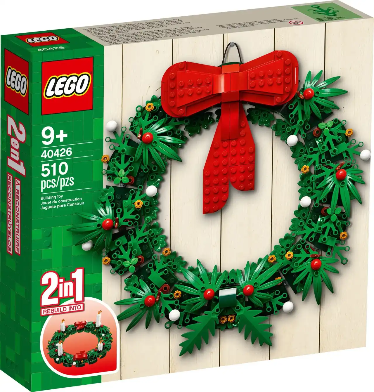 40426 - Christmas Wreath 2-in-1