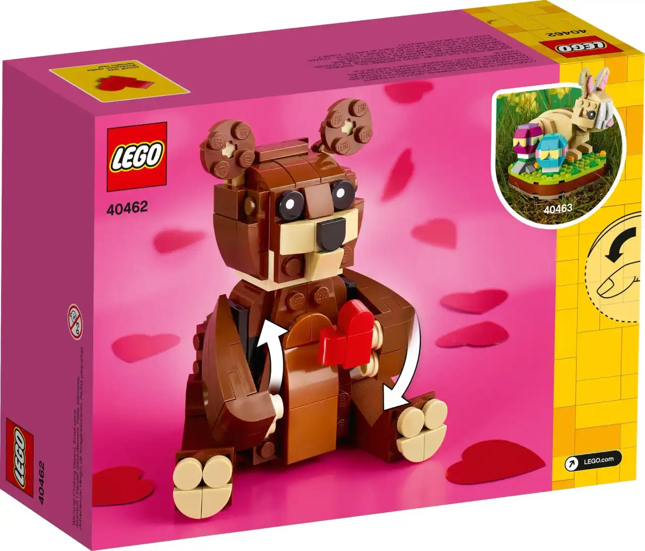 40462 - Valentine's Brown Bear