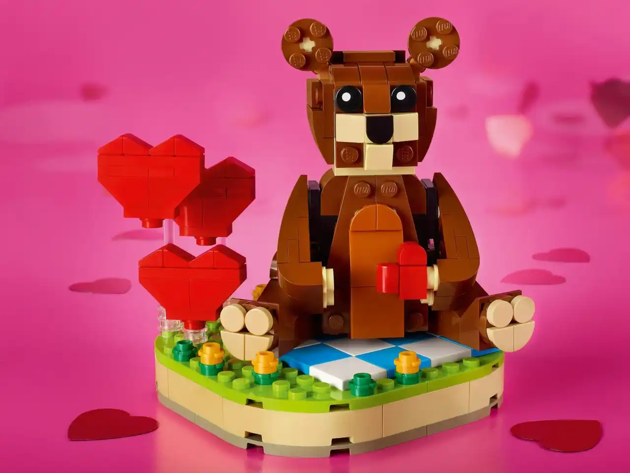 40462 - Valentine's Brown Bear