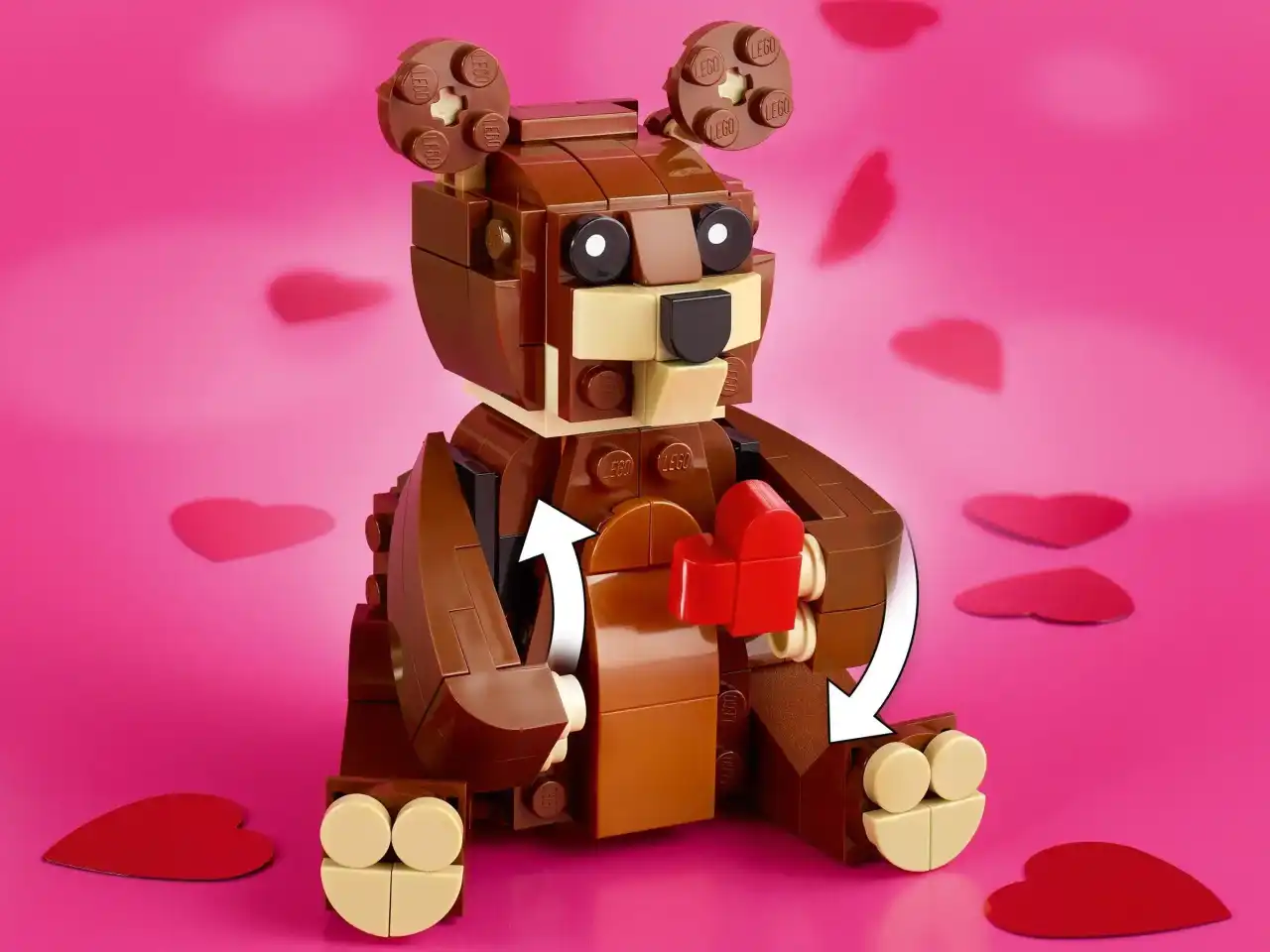 40462 - Valentine's Brown Bear