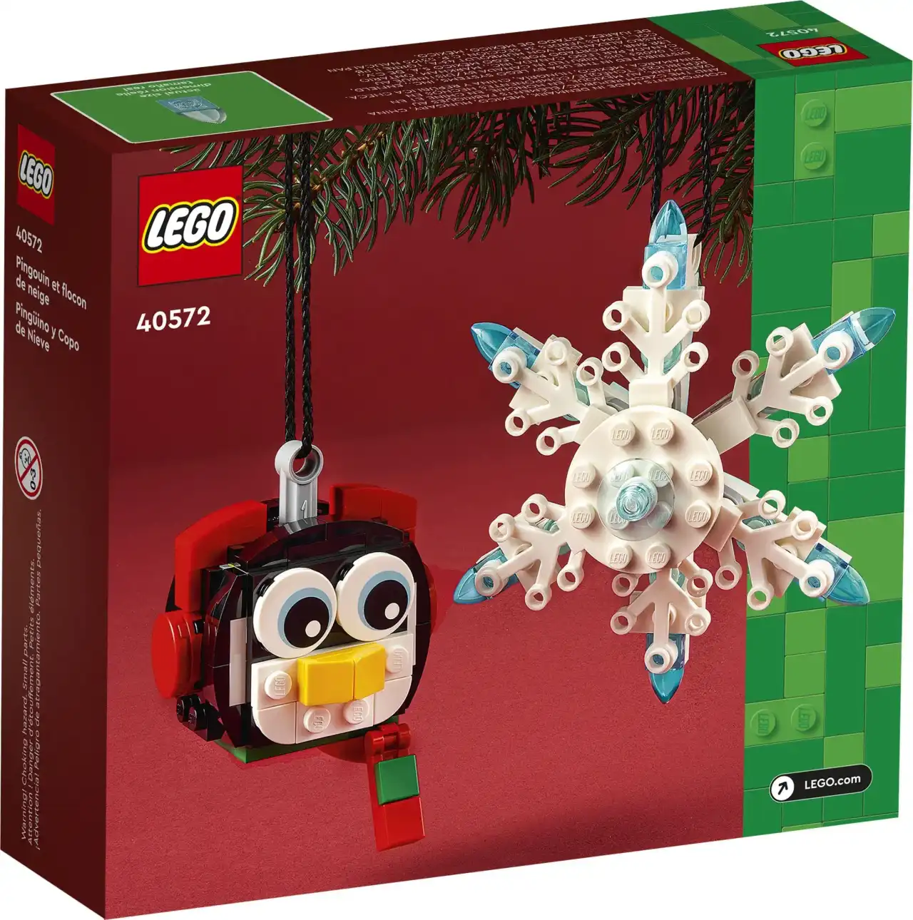 40572 - Penguin &amp; Snowflake