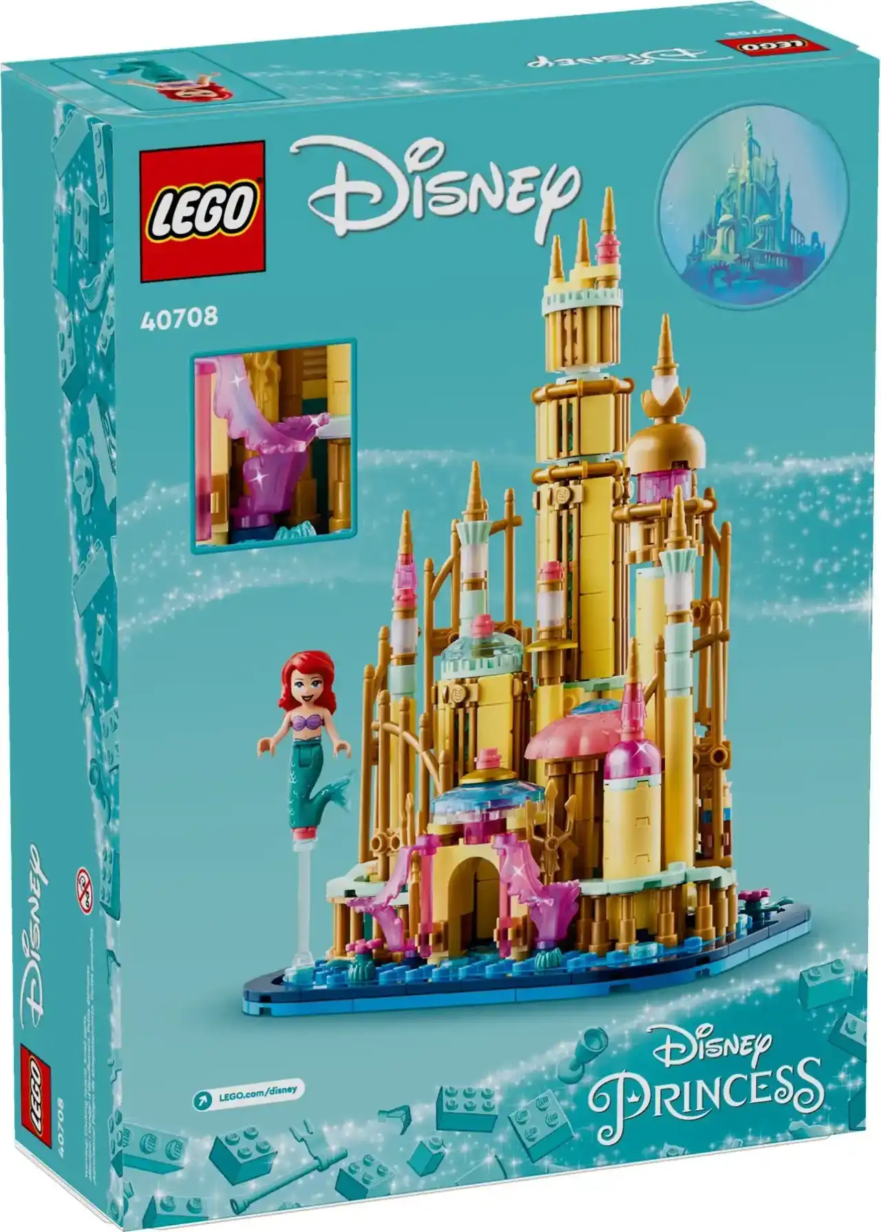 40708 - Mini Disney Ariel's Castle