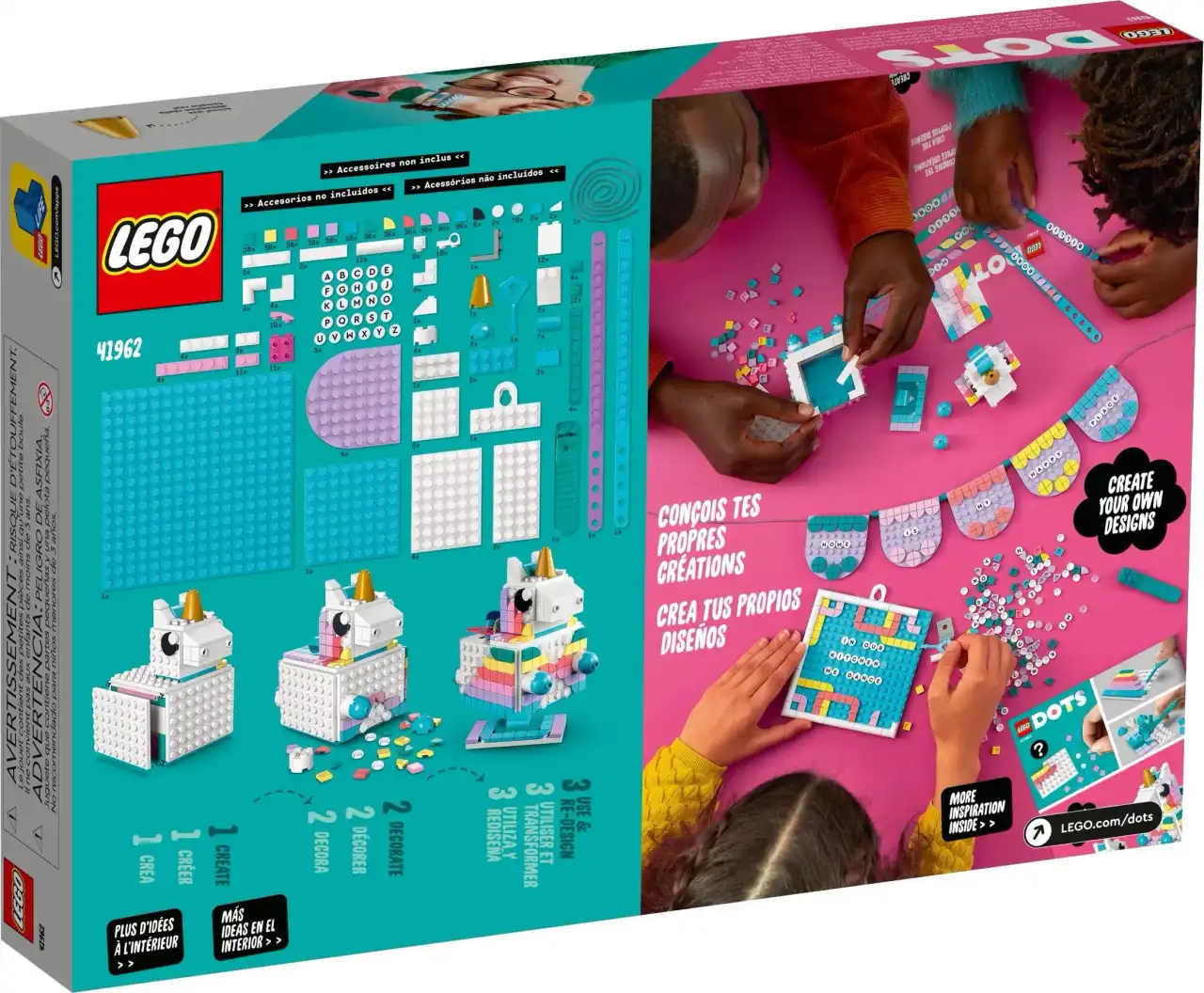 41962 - Unicorn Creative Family Pack