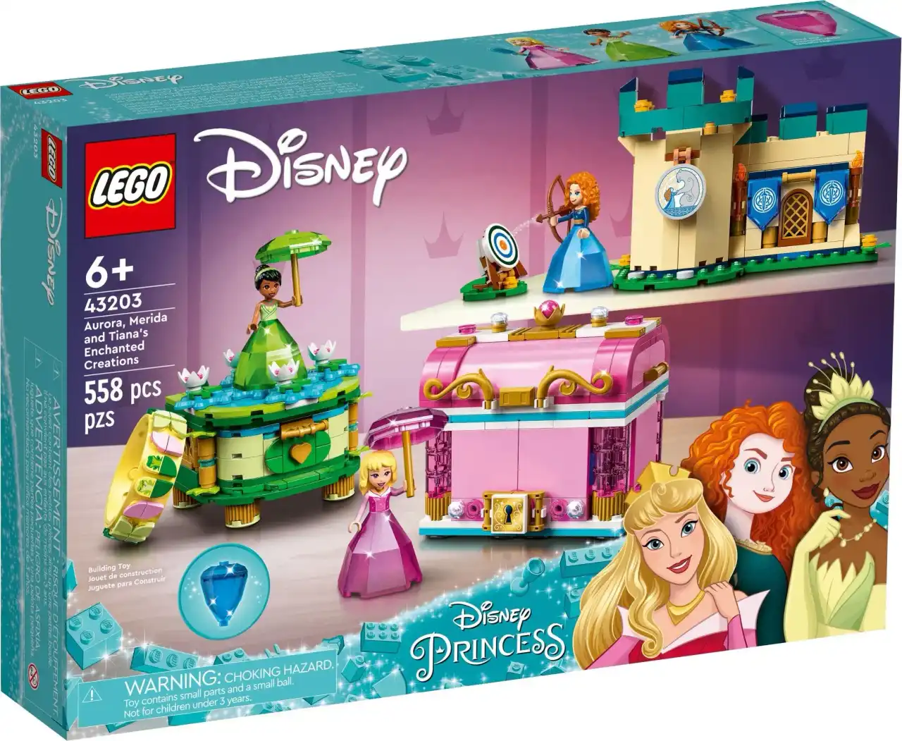 43203 - Aurora, Merida and Tiana's Enchanted Creations