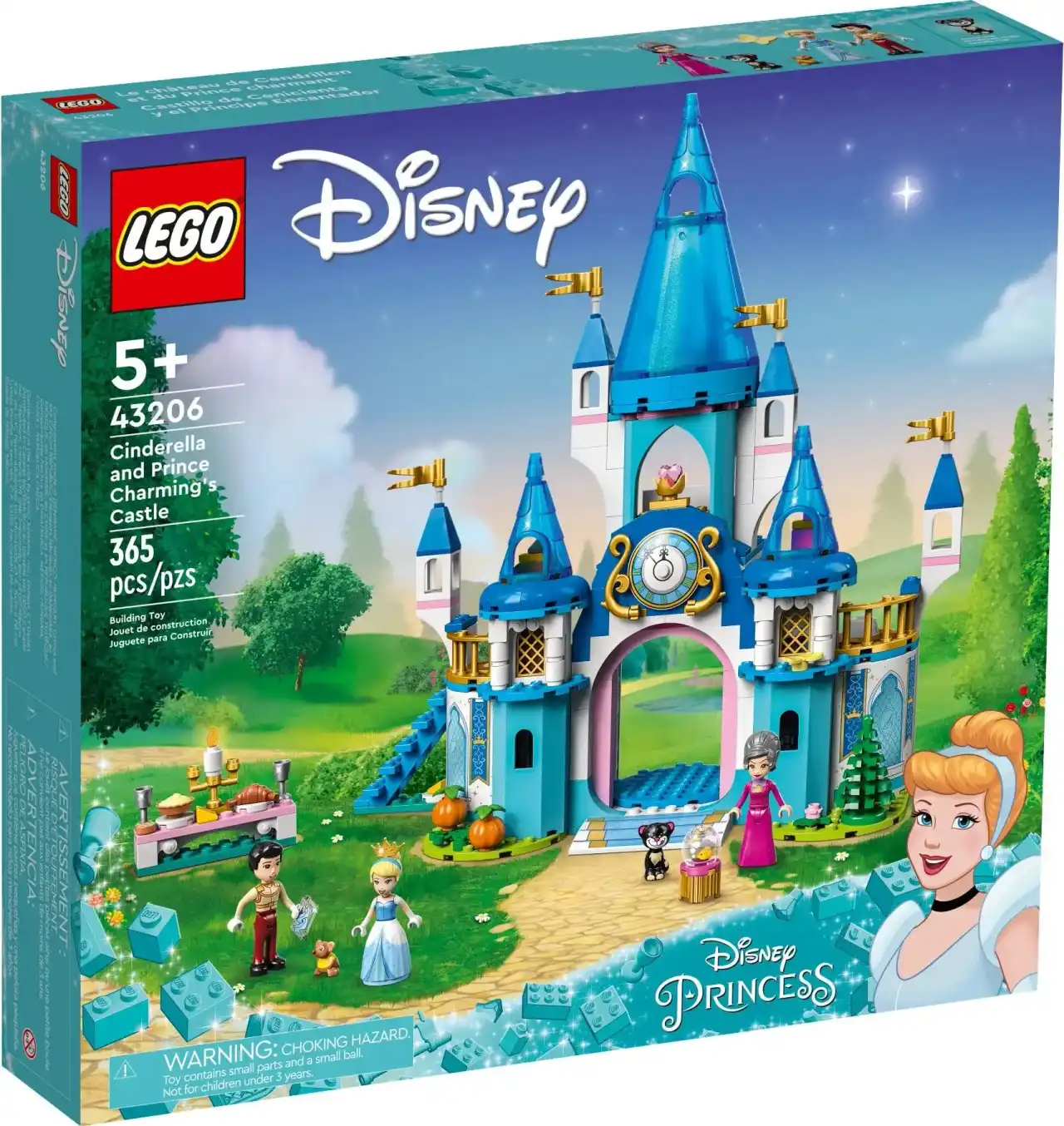 43206 - Cinderella and Prince Charming's Castle