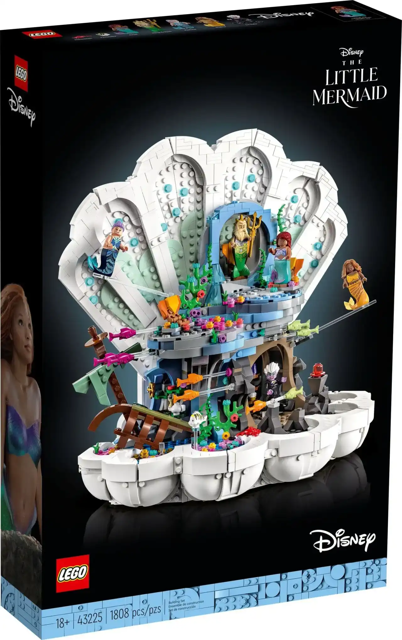 43225 - The Little Mermaid Royal Clamshell