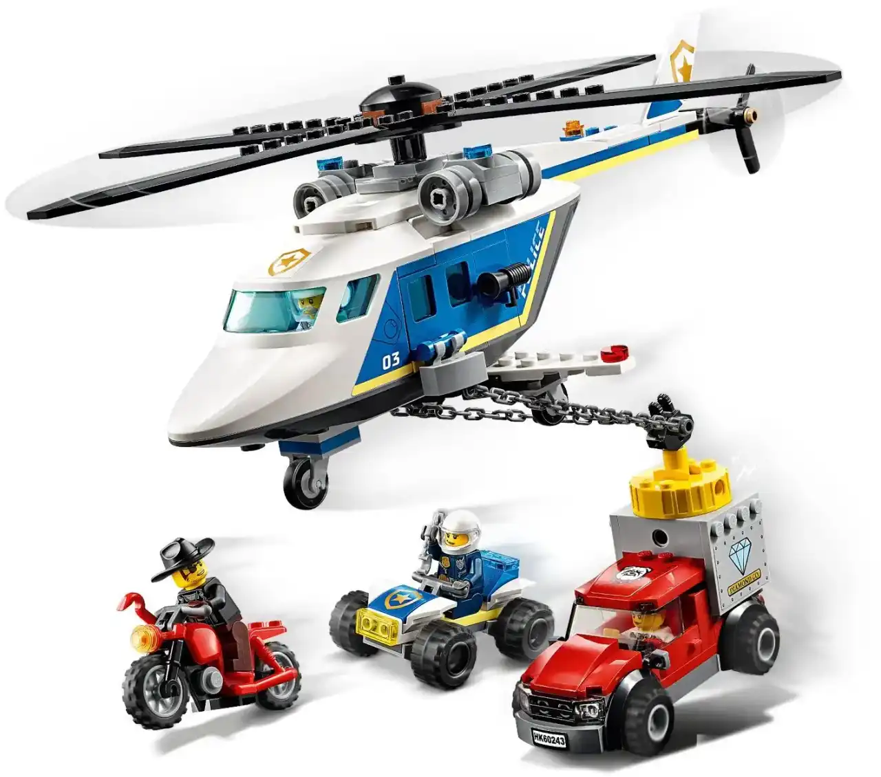 60243 - Police Helicopter Chase