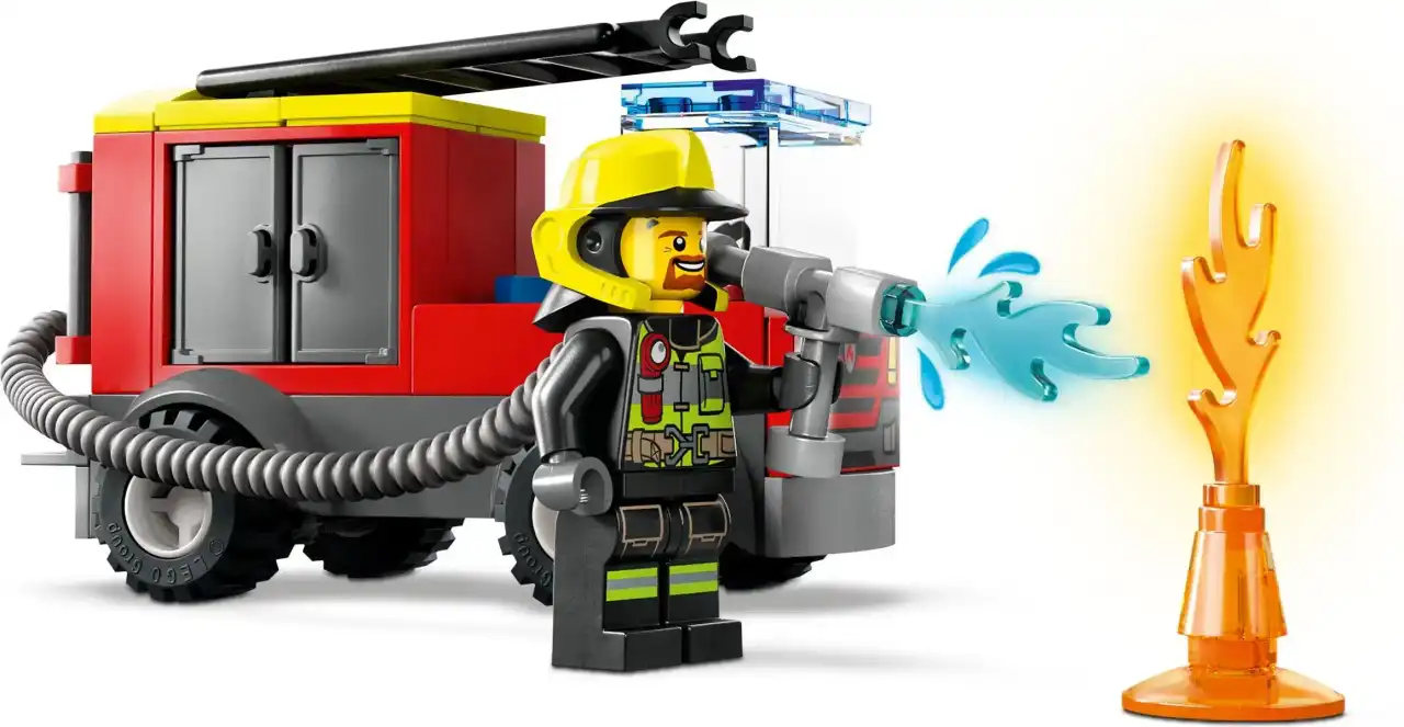 60375 - Fire Station and Fire Engine