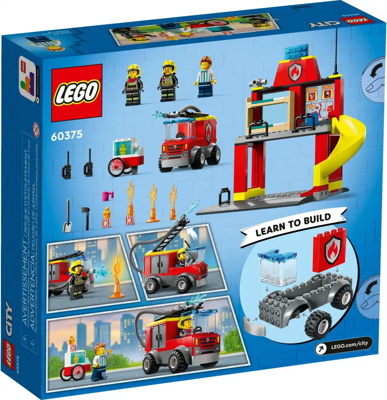 60375 - Fire Station and Fire Engine