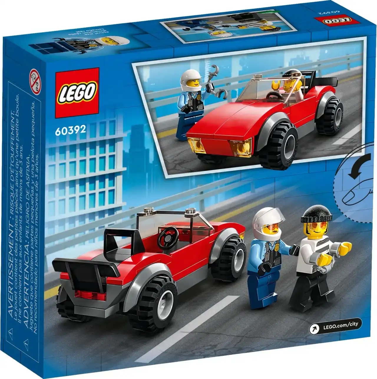 60392 - Police Bike Car Chase