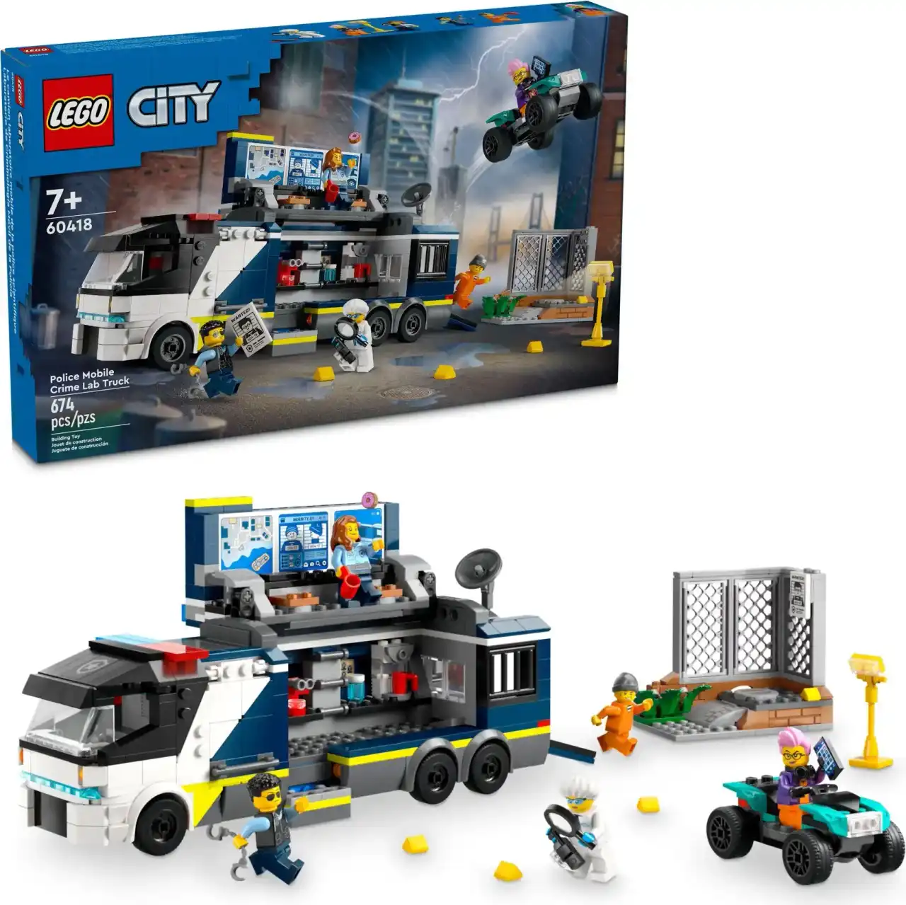 60418 - Police Mobile Crime Lab Truck