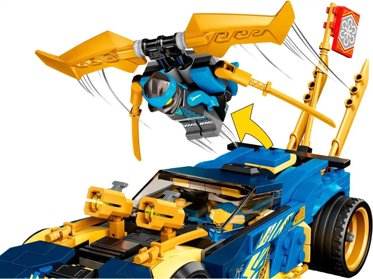 71776 - Jay and Nya's Race Car EVO